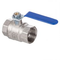 1/2" Blue Lever Ball Valve FxF Water