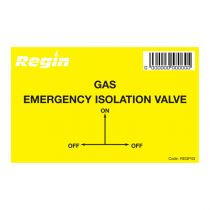 Gas Isolation Valve Sticker (8)