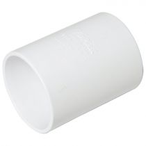 Floplast 32mm ABS Straight Coupling White WS07 