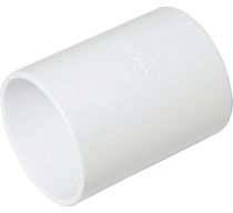 Floplast 50mm ABS Straight Coupling White WS09