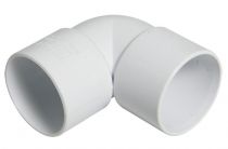 Floplast 40mm ABS 90* Bend White WS11 