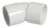 Floplast 50mm ABS 135* Bend White WS20